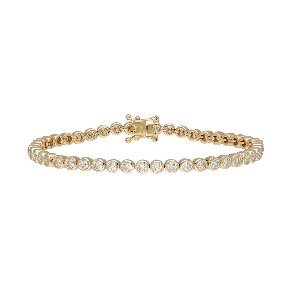 Gold Bracelet — Try on - Before