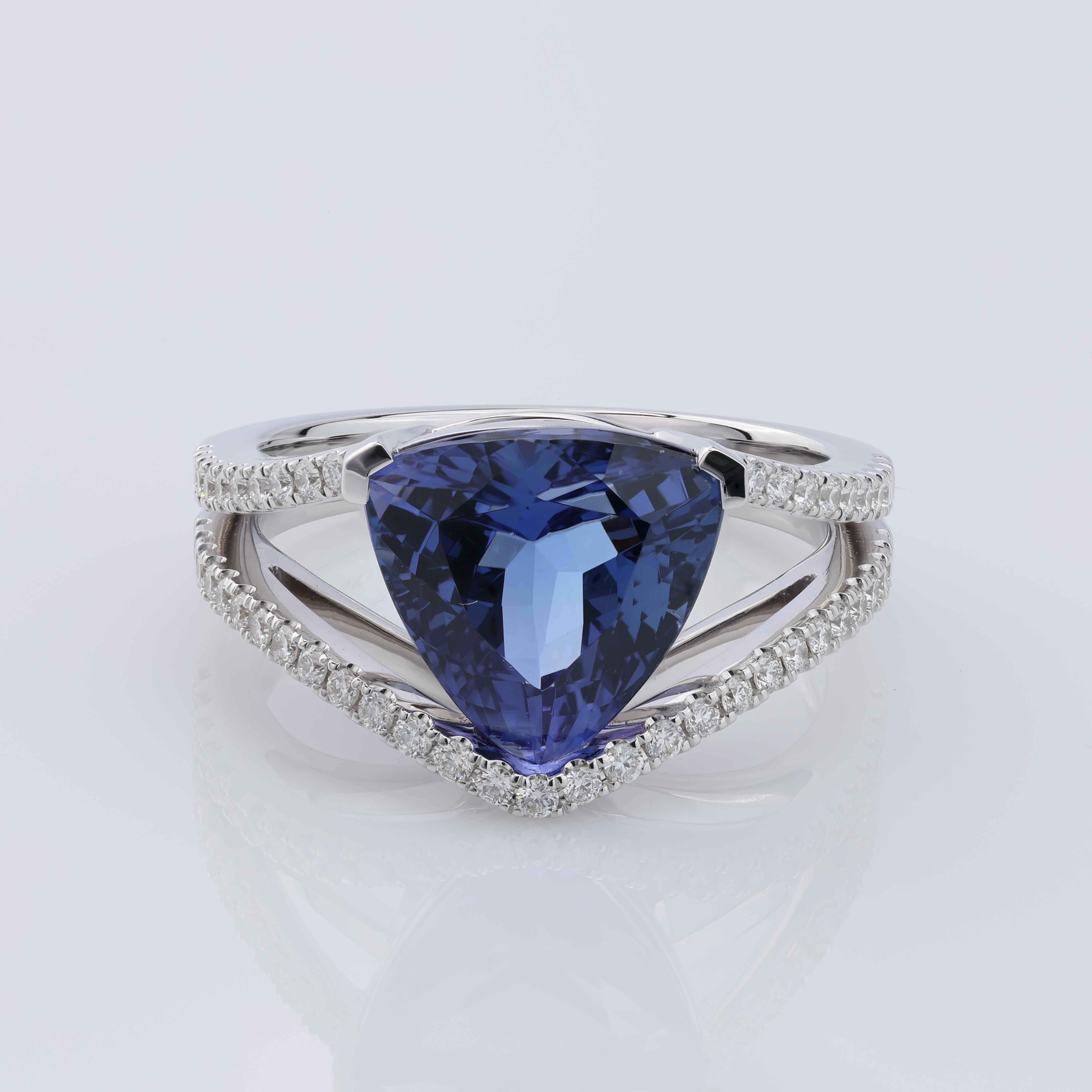 Sapphire Ring — Color Correction - Before
