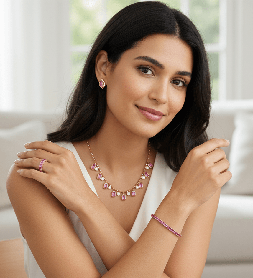 Multiple Jewellery try-on